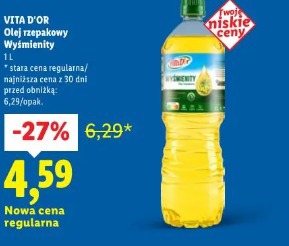 Vita D'or Olej rzepakowy Wyśmienity