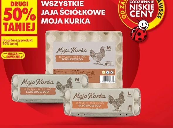 Jaja ściółkowe Moja Kurka