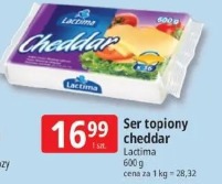 Ser topiony cheddar Lacitma