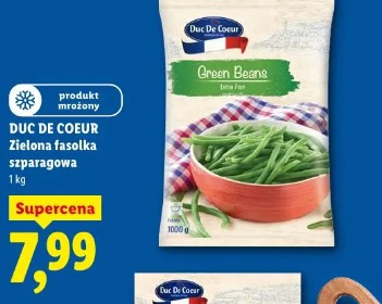 DUC DE COEUR Zielona fasolka szparagowa