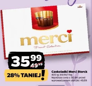 Czekoladki Merci Storck