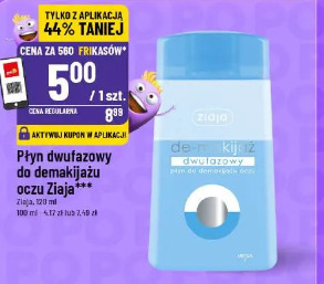 Płyn dwufazowy do demakijażu oczu Ziaja