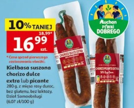 Kiełbasa suszona chorizo dulce extra lub picante