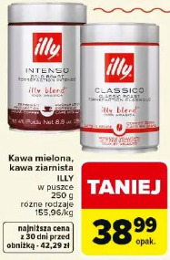 Kawa mielona, kawa ziarnista Illy