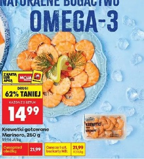 Krewetki gotowane Marinero