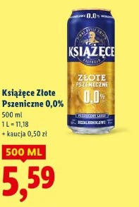 Książęce Złote Pszeniczne 0,0%