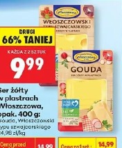 Ser żółty w plastrach Włoszczowa