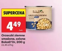 Orzeszki ziemne smażone, solone BakaD'Or