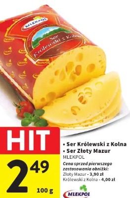 Ser Królewski z Kolna Mlekpol