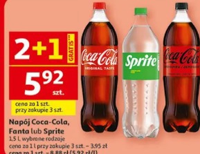 Coca-Cola, Fanta lub Sprite