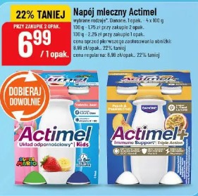 Napój mleczny Actimel