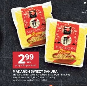 Makaron świeży Sakura