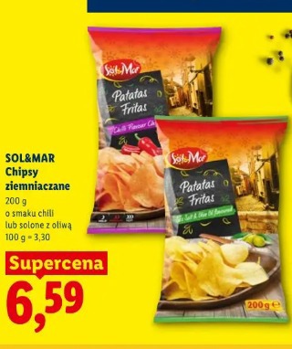 Sol&Mar Chipsy ziemniaczane