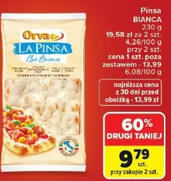 Pinsa Bianca Orva