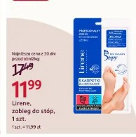 Lirene, zabieg do stóp