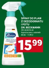 Spray do plam z dezodorantu i potu Dr. Beckmann