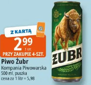 Piwo Żubr Kompania Piwowarska