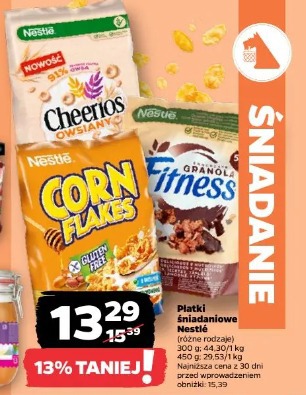Płatki śniadaniowe Nestlé