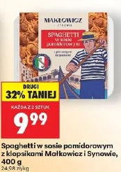 Spaghetti w sosie pomidorowym z klopsikami Makłowicz i Synowie