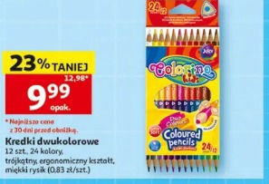 Kredki dwukolorowe Colorino