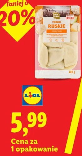 Pierogi ruskie Chef Select