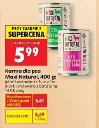 Karma dla psa Maxi Natural