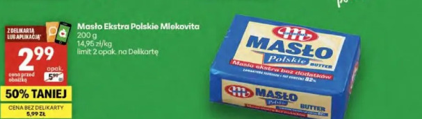 Masło Ekstra Polskie Mlekovita