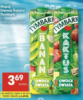 Napój Owoce Świata Tymbark