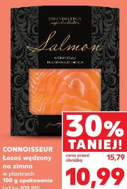 Connoisseur Łosoś wędzony na zimno w plastrach