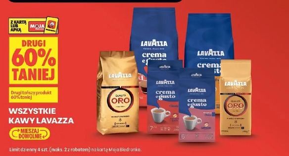 Wszystkie kawy Lavazza