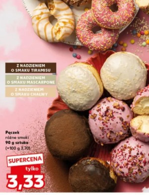 Pączek różne smaki