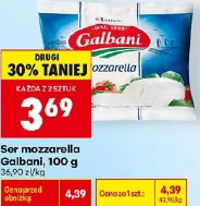 Ser mozzarella Galbani