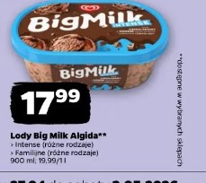 Lody Big Milk Algida