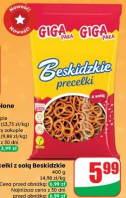 Precelki z solą Beskidzkie