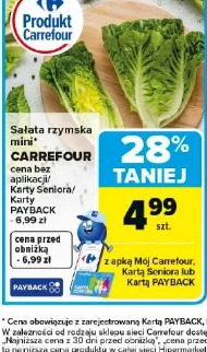 Sałata rzymska mini CARREFOUR