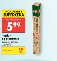 Zosia papier do pieczenia 20 m