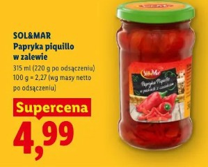 Sol&Mar Papryka piquillo w zalewie