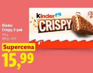 Kinder Crispy, 5-pak