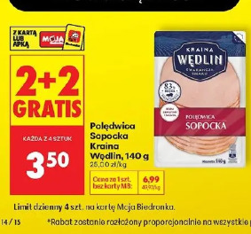 Polędwica sopocka Kraina Wędlin, 140 g