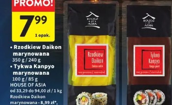 Rzodkiew Daikon marynowana House of Asia