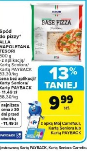 Spód do pizzy ALLA NAPOLETANA TESORI