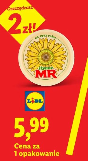 Słynne MR margaryna