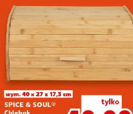 Spice & Soul Chlebak bambusowy