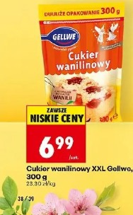 Cukier wanilinowy XXL Gellwe