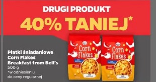 Płatki śniadaniowe Corn Flakes Breakfast from Bell's