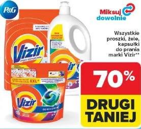 Proszki, żele, kapsułki do prania marki VIZIR