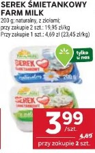 Serek śmietankowy Farm Milk
