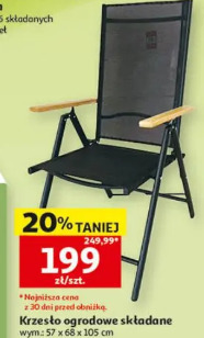 Krzesło ogrodowe składane