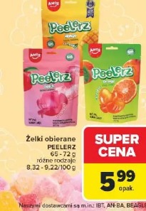 Żelki obierane Peeluz Peelerz