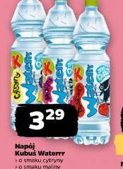 Napój Kubuś Waterrr cytryna malina truskawki
